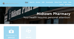 Desktop Screenshot of midtownpharmacynj.com